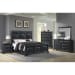 Bridgestone - Queen Panel 5 Piece Bedroom Set - Black