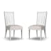 Melody - Upholstered Dining Chair (Set of 2) - White