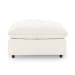 Caplan - Upholstered Ottoman - Elite Ivory