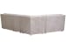 Seabrook - Sectional - Beige / White