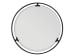 Zanzibar - Aurora Round Mirror - Black