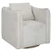 Corben - Swivel Armchair - Silver