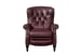 Kendall - Recliner-Push Thru The Arms - Dark Brown - Leather
