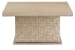 Geometry - Square Cocktail Table - Polished Limestone
