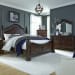 Messina Estates - 3 Piece Bedroom Set (Queen Poster Bed, Dresser & Mirror) - Dark Brown