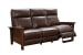 Artisan - Sofa-Recliner With Power, Power Headrest - Dark Brown