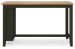 Gesthaven - Natural / Green - Rectangular Dining Room Counter Table
