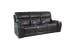Glenwood - Sofa- Recliner With Power And Power Headrest And Lumbar (Layflat) - Steel