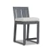 Redondo - Counter Stool, No Welt - Cast Silver / Dark Gray
