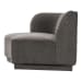 Yoon - Left Chaise - Umbra Gray