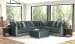 Remington - 5 Piece Modular Sectional And 1 Included Cocktail Ottoman - Pine