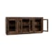 Jett - Reclaimed Wood 4 Door Cabinet - Natural