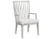 Modern Farmhouse - Bowen Arm Chair - Pearl Silver
