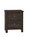 Fundamentals - 2 Drawer Nightstand - Java