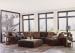 Mammoth Modular Sectional - 40" Cocktail Ottoman - Chocolate