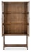 Melange - Mulholland Display Cabinet - Dark Brown