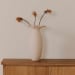 Ruffle - 16" Decorative Vessel - Beige