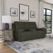 Iris - Power Reclining Loveseat with Console & Power Headrests