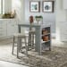 Brook Creek - 3 Piece Counter Set - Gray