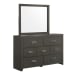 Sasha - Queen Storage 5 Piece Bedroom Set - Gray