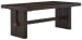Burkhaus - Dark Brown - Rect Dining Room Ext Table