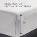 Linens - Tempur-Pedic ProPerformance Sheet Set - White - Split King