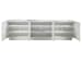 Signature Designs - Contago Long Media Console - White / Gray
