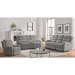 Avanti - 3 Piece Sofa, Loveseat & Recliner Living Room Set - Whiskers Nature Grey