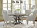 Oyster Bay - Baxter Upholstered Arm Chair - Pearl Silver - Wood