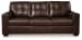 Santorine - Dark Brown - 2 Pc. - Sofa, Loveseat