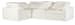 SS - Barefoot 4-Seat Sectional - White