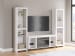 Brollevi - White - 3-Piece Entertainment Center