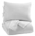 Maurilio - White - Queen Comforter Set