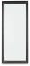 Evesen - Black - Floor Standing Mirror/Storage