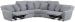 Majesty - 3 Piece Deep Seating Power Reclining Sectional - Shark