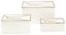 Ackley - White / Brass Finish - Box Set (Set of 3)