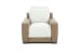 Myla - Recliner With Power And Power Headrest And Lumbar-Zero Gravity - Fawn / Pearl