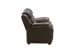 Logan - Children's Recliner, Push Thru The Arm - Brown
