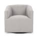 Vernon - Upholstered Swivel Chair - Elite Gray