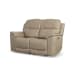Crew - Power Reclining Loveseat With Power Headrests & Lumbar - Pebble