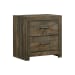 Bailey - Twin Panel 3 Piece Bedroom Set With Bluetooth - Walnut