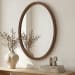 Alcott - Accent Oval Mirror - Walnut