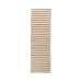 Rhodes - 2.6' x 8' Stripe Area Rug - Natural / Ivory