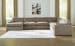 Sophie - Cocoa - 6-Piece Sectional With Laf Corner Chaise