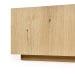 Layne - Square Coffee Table With Casters - Natural