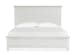 Charleston - Complete Queen Panel Bed - White Dove