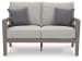 Hillside Barn - Gray / Brown - Loveseat W/Cushion