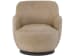 Chloe - Swivel Chair - Light Brown