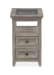 Paxton Place - Chairside End Table - Dovetail Grey