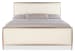 Westwood - King Upholstered Metal Bed - Beige